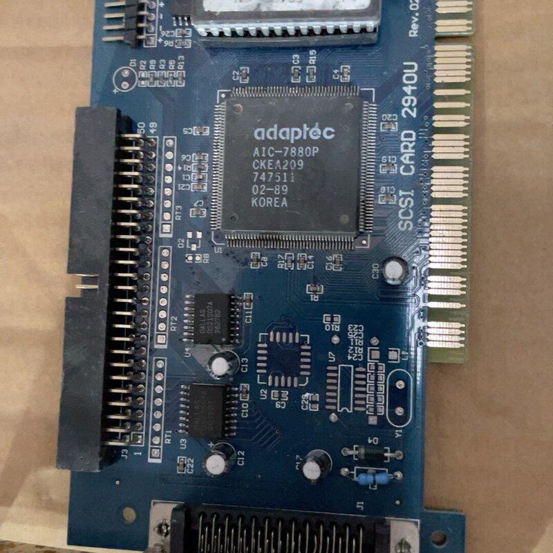议价SCSI CARD 2940U 正常下来的可维修