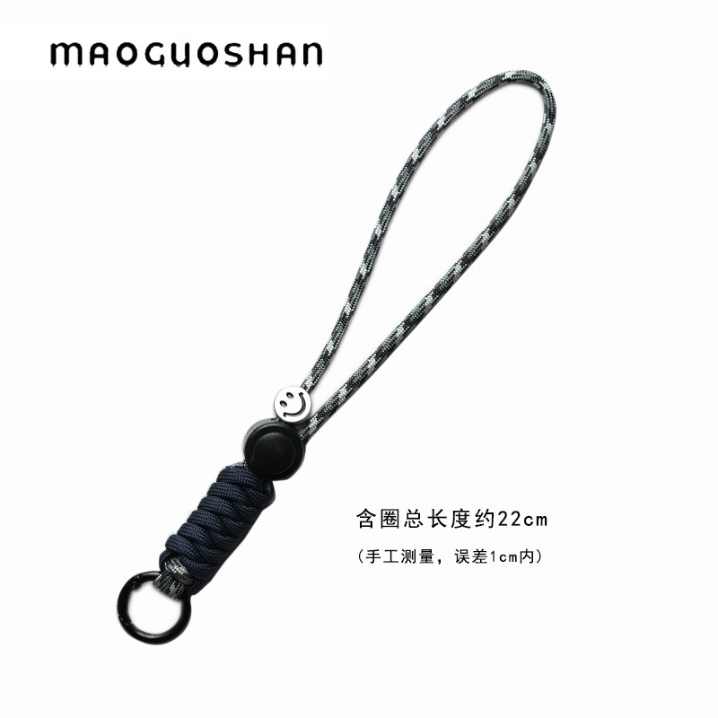 手机挂绳手工编织高品质拼色