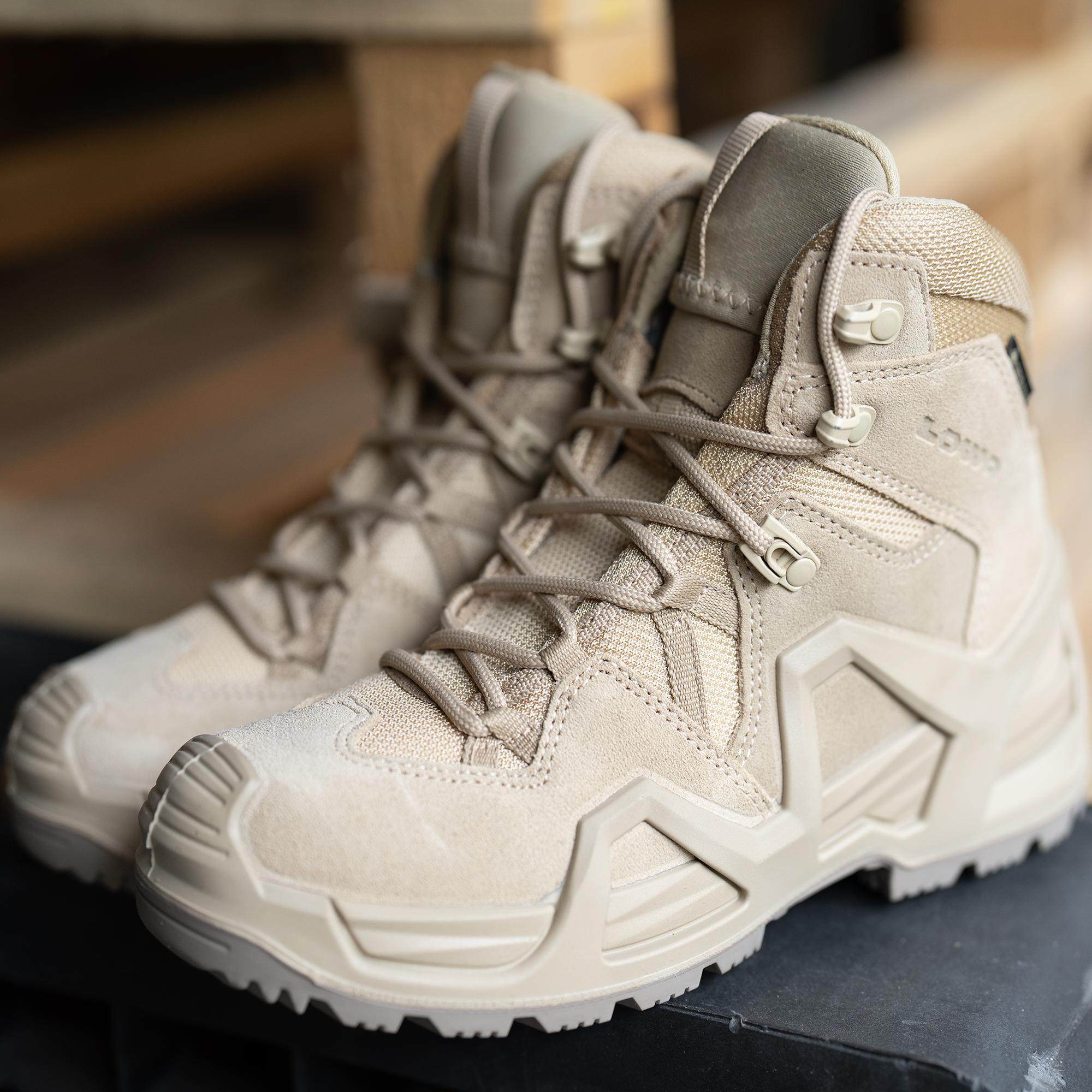 德国LOWA ZEPHYR MK2男女GTX中帮防水登山鞋战术靴320854 310855