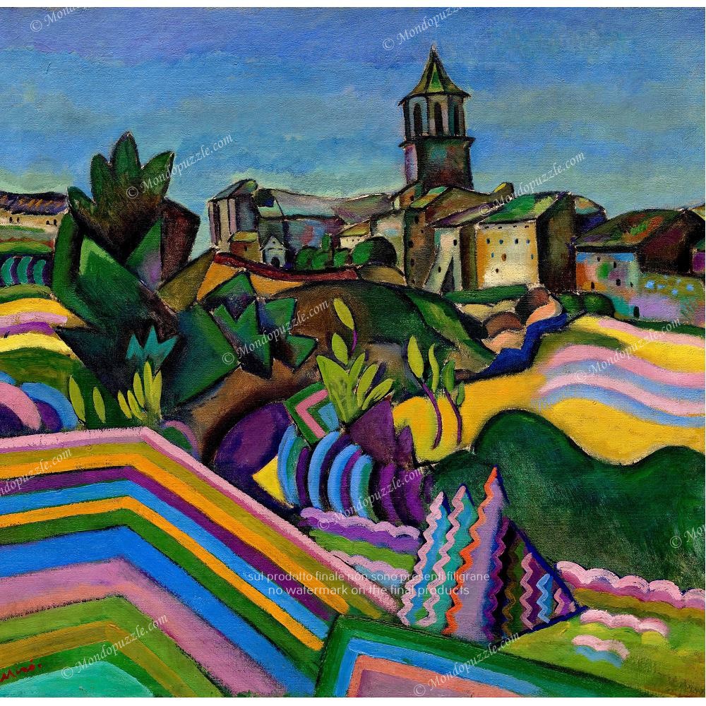 现货 意大利Mondopuzzle进口拼图 Joan Mirò 法国 普拉德 1500片