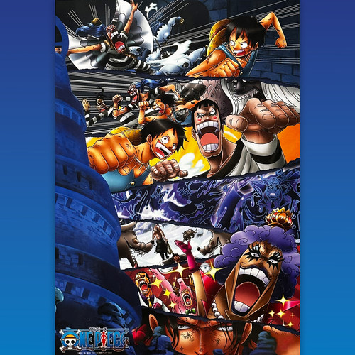 绝版 日本Ensky拼图 海贼王 ONE PIECE 潜入大监狱推进城！1000片