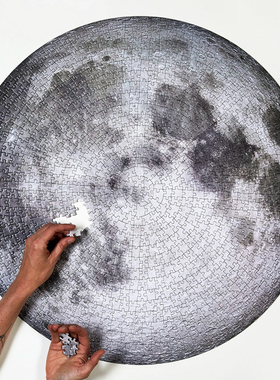 官方正品 原装进口 加拿大FourPoint拼图 NASA月球 地球 1000片