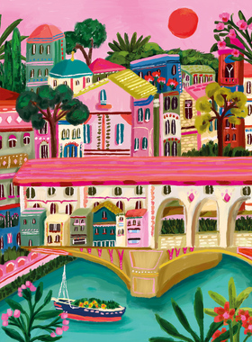 现货 Pieces and Peace 法国进口小众拼图 意大利佛罗伦萨 1000片