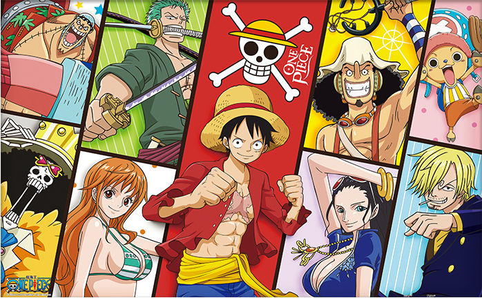 海贼王塑料平面绝版拼图3D-JP