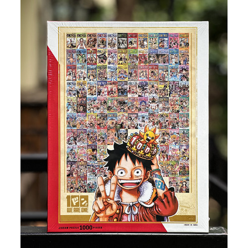 绝版现货 日本集英社拼图 ONE PIECE 海贼王 100卷纪念版 1000片
