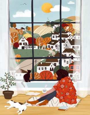 法国进口拼图Pieces&Peace秋日