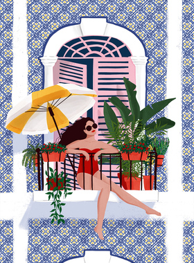 现货 法国 Pieces Peace 进口拼图 小众质感 享受日光浴 1000片