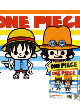 绝版现货 日本ENSKY进口拼图 海贼王 路飞与艾斯 Q版豆豆眼 108片