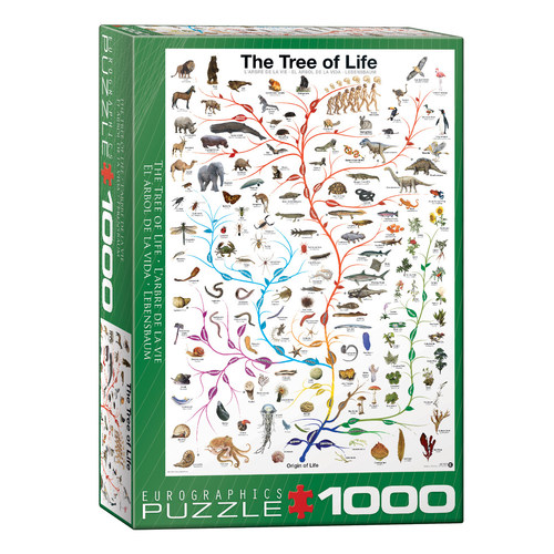 现货 加拿大Eurographics进口拼图 生命之树 Tree of Life 1000片