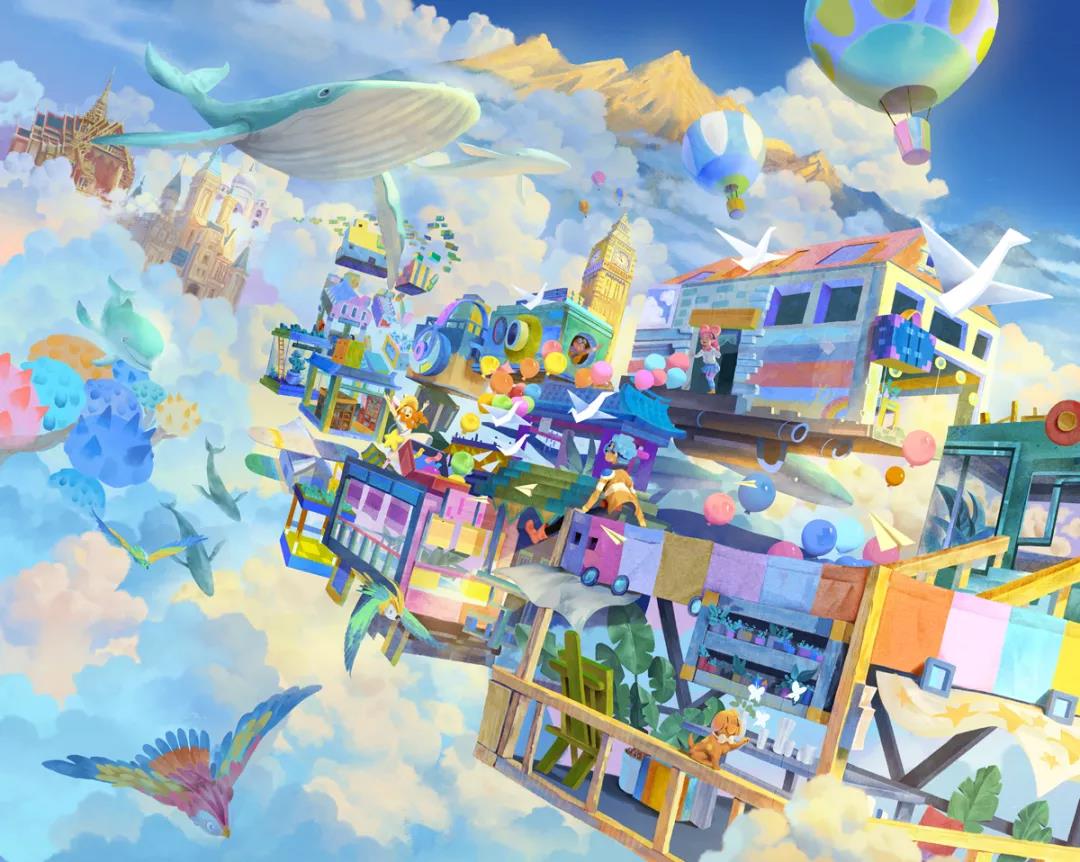 3d-jp塑料先生去旅行2000片拼图