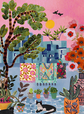 现货 Pieces and Peace 法国进口拼图 摩洛哥 舍夫沙万猫 1000片