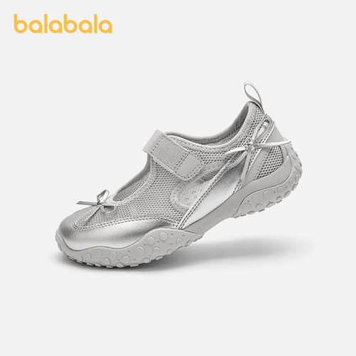 【balaOne】巴拉巴拉儿童运动鞋女童鞋2026夏季新款优雅芭蕾舞鞋