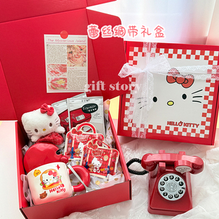 高级毕业礼物品 凯蒂KT猫生日礼物送女生闺蜜姐妹朋友伴娘礼盒套装