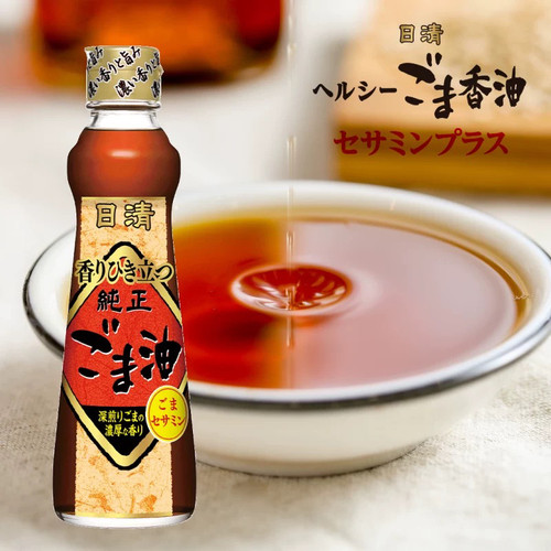 日本原装进口日清香油芝麻油