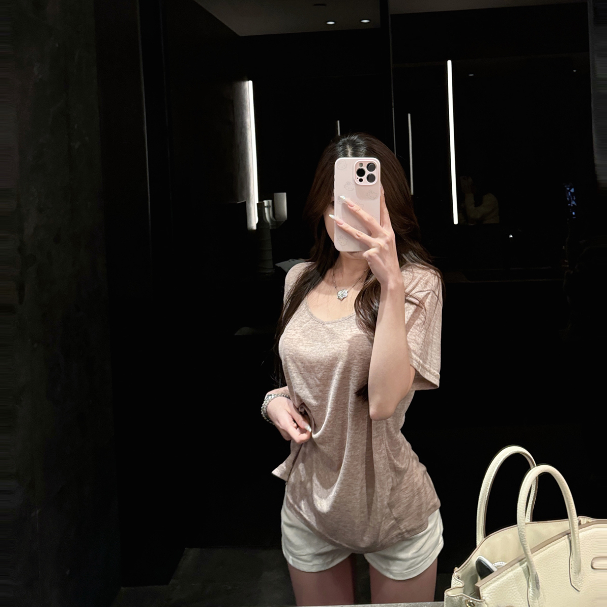 神仙奶咖t*升级两个版本！竹节棉慵懒舒适百搭短袖t简约宽松上衣