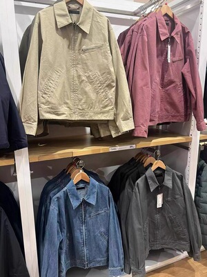 男装女装休闲拉链茄克/夹克牛仔外套2025春款475681 476942