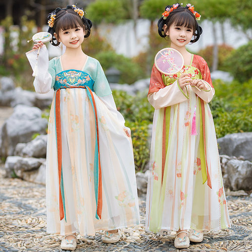 六一女童汉服儿童春夏款古风超仙