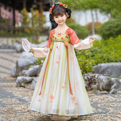 六一汉服新古风超仙连衣裙夏款