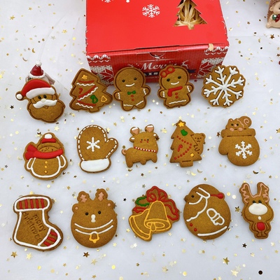 圣诞节礼品手工儿童姜饼公司采购