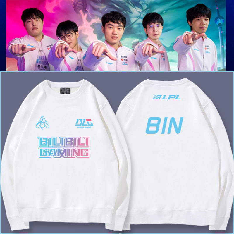 BLG战队服S14全球秋冬卫衣男