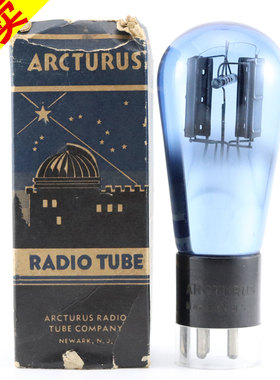 全新美国ARCTURUS 80/280/380/5u4/5z3p/5ar4带方片环蓝波电子管