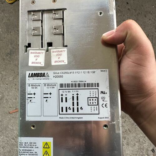 议价LAMBDA兰达 Sirius CS250LM电源模块可维修