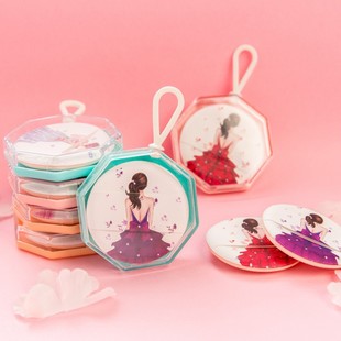 浪漫之韵单个盒装式柔软气垫粉扑 干湿两用BB化妆扑 化妆工具