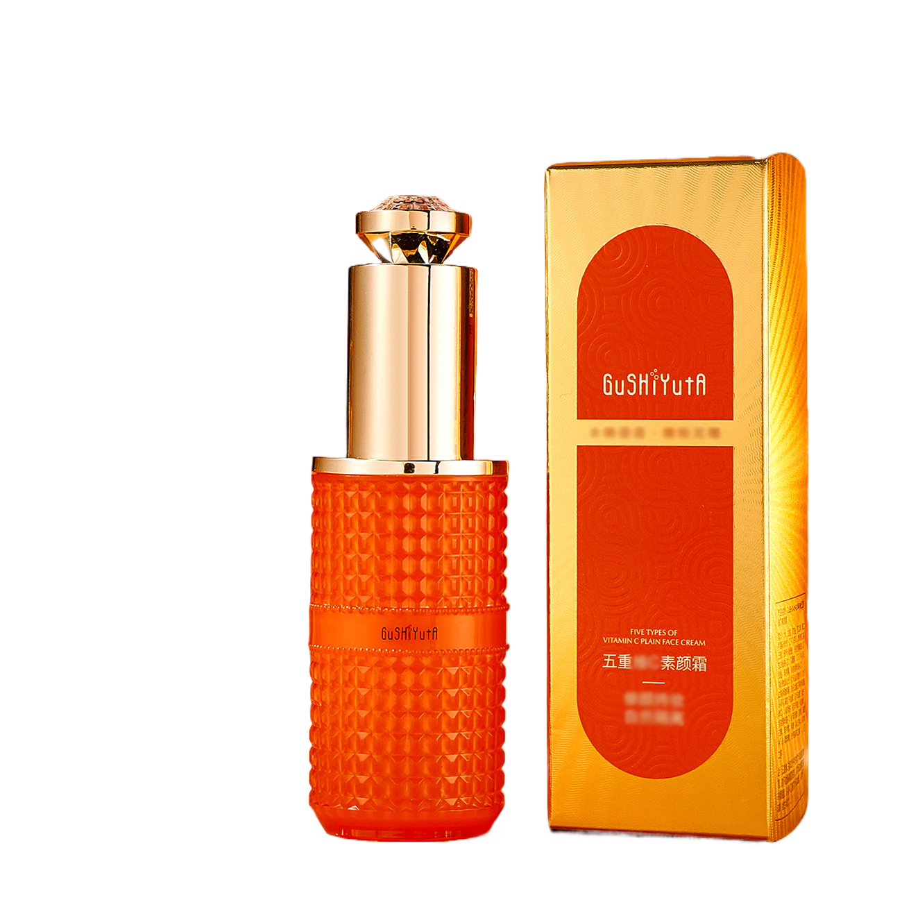 故事与她五重维C素颜霜懒人自然