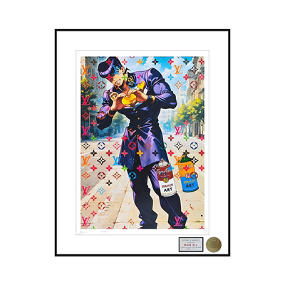 官方正品DeathNYC签名版画