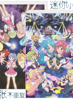 AKB0048动漫周边创意海报二次元壁纸迷你小海报22张彩色装