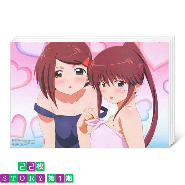 亲吻姐姐 Kiss X Sis 动漫人物周边海报创意壁纸迷你小海报22张