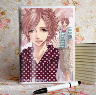 兄弟战争周边笔记本文具本子条纹内页学生软抄本A5胶套本日记事本