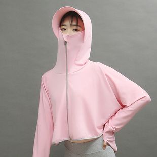 防曬衣女款 輕薄涼感指尖防曬服騎行防曬外套 防紫外線夏季 2025新款