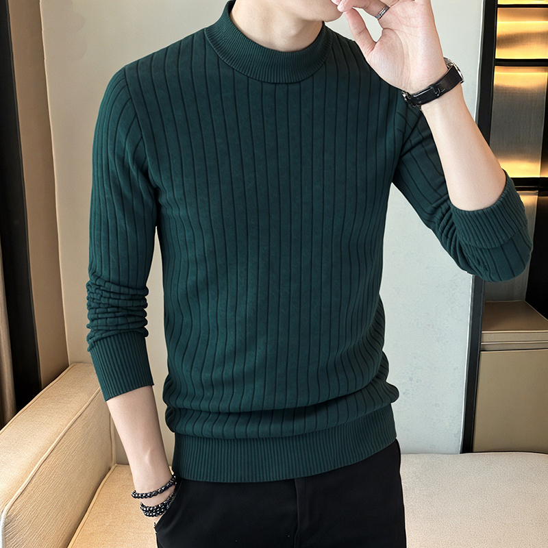 悟空有货男半高领秋冬季加厚毛衣600克内搭针织衫修身高品质毛衣