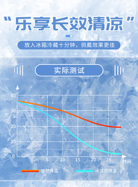 降温降暑冰圈夏季户外运动pcm冰凉脖颈圈降温冰凉圈挂脖便携