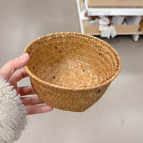 天然编织篮子水果篮收纳篮