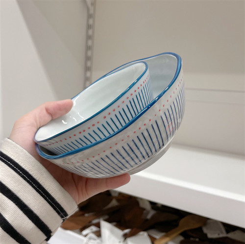 高温釉下菜陶瓷家用餐具