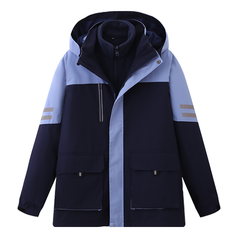 校服冲锋衣套装小学生中学生班服