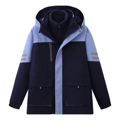 校服冲锋衣套装小学生中学生班服