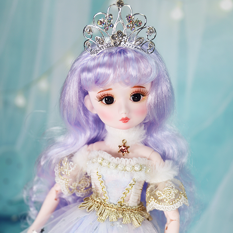 德必胜娃娃二代日记公主少女系列4分娃bjd可开脑换眼洛丽塔娃娃