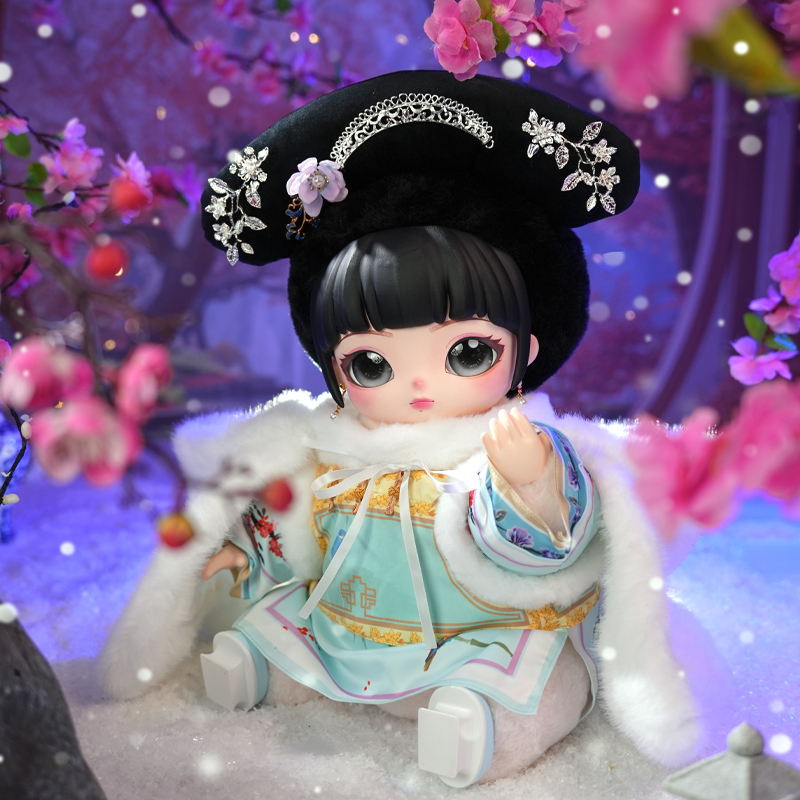 甄嬛传梅园祈福搪胶毛绒娃娃超大40cm摆件收藏礼品女孩生日礼物