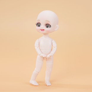 德必胜娃娃8分口袋裸娃素体娃头bjd关节可改妆换妆改娃15cm洛丽塔