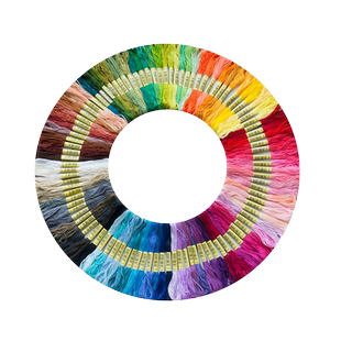 100色手工刺绣线衣服diy绣线套装欧式25号棉线绣花线十字绣线配线