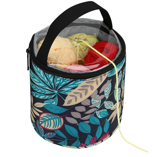 毛线收纳筒包钩针收纳包