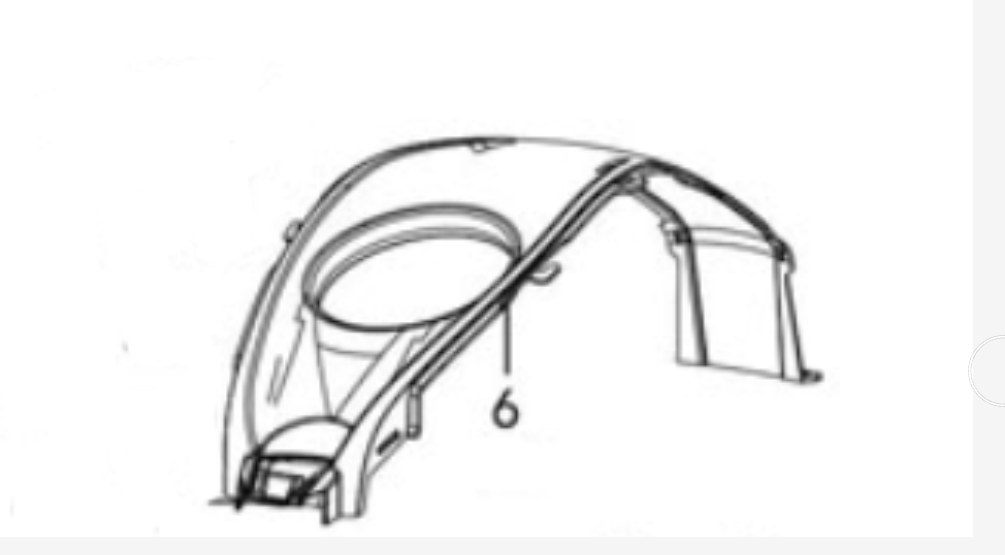 五羊本田CB190X猛鸷油箱护罩中间罩WH175-A-2A护板置中央置原厂件