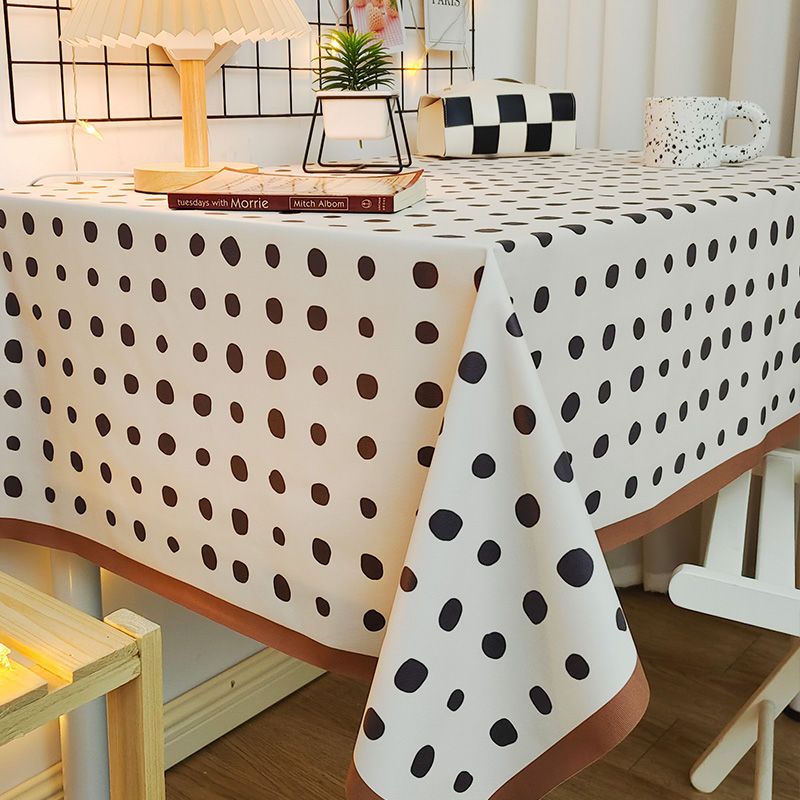 轻奢高级感PVC防烫餐桌书桌布