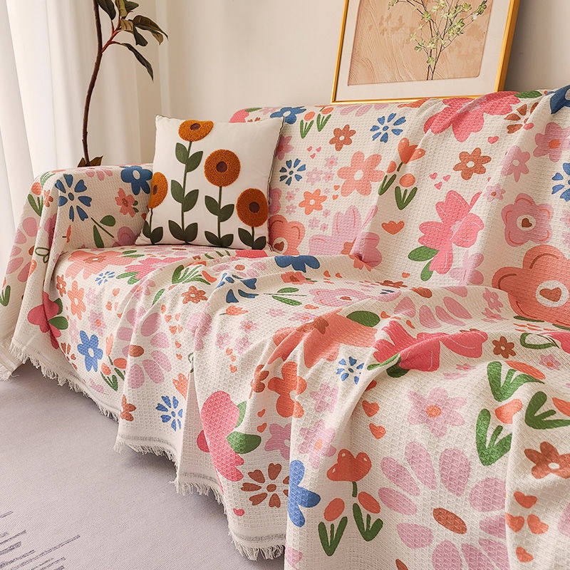 ins风沙发巾全盖布一片式沙发垫夏季四季通用沙发套罩万能通用型,居家布艺,沙发垫,淘宝优惠券,粉丝福利购,淘宝优惠卷