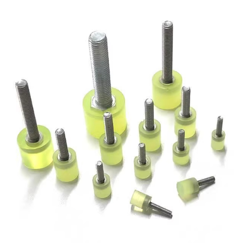 替SLSM压块SSLM聚氨酯防撞头外螺纹缓冲压头螺丝螺杆止动螺栓SLLM