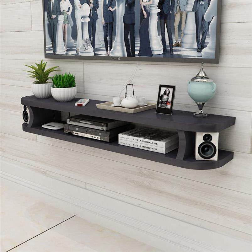 电视机顶盒置物架壁挂墙柜墙面电视机柜储物架房间吸壁式电视柜|ruв категории жилой мебели, кабинет, телевизионный шкаф - от Buy2taobao.com для оказания профессиональной услуги покупки агента Taobao