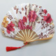 龙刀扇日式 日本和风扇子折扇折叠女式 古典旗袍走秀贝壳扇古风礼品